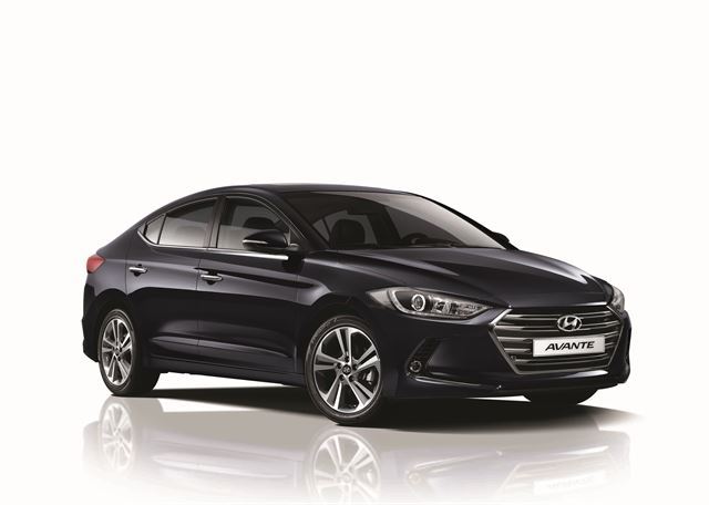 Hyundai Avante for rent in Albania